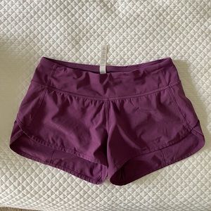 Lululemon Speed Up Short 2.5” Size 4